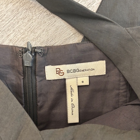 BCBGeneration Charcoal Mini Dress - Picture 3 of 3